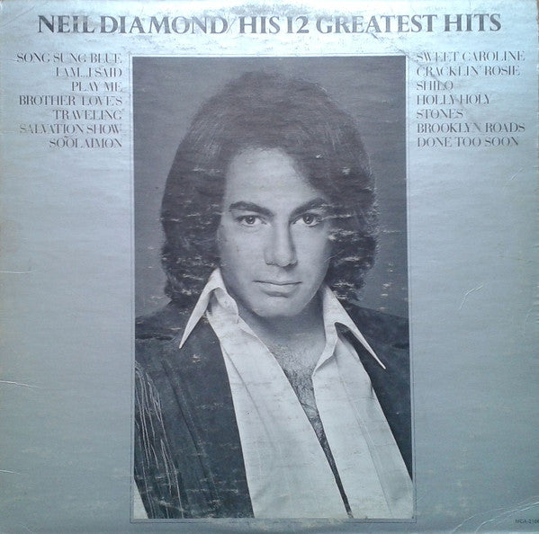 Neil Diamond : His 12 Greatest Hits (LP, Comp)